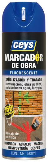 Marcador obra azul 500ml