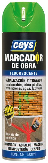 Marcador obra verde 500ml