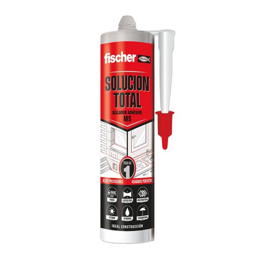 Sellador adhesivo MS Solución Total color gris