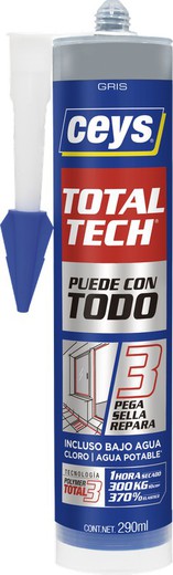 Sellador total tech gris 290ml