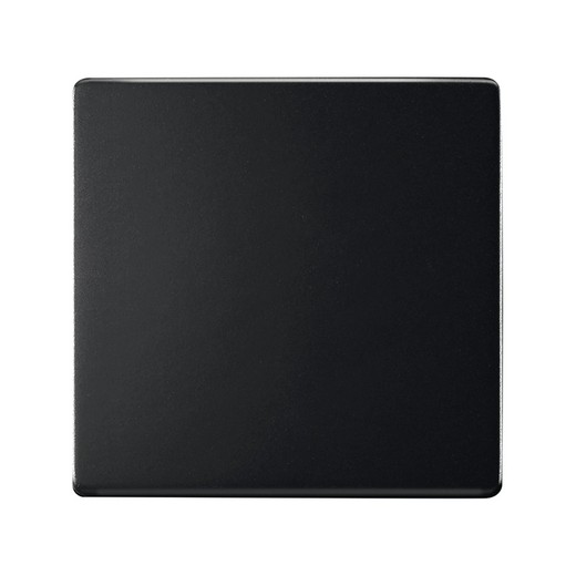Tecla simple para mecanismos de mando negro mate Simon 82 Concept
