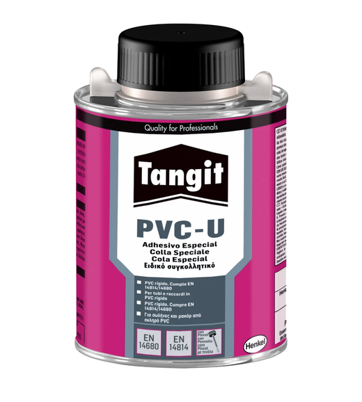 Adhesivo para Pvc-u con pincel 500 grs