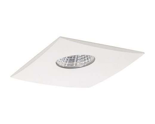 Aro cuadrado fijo blanco