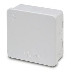 Caja ciega libre de halógenos 90x90x42 tapa presión ip55