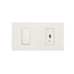 Cargador USB C 20W Power Delivery blanco mate