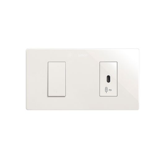 Cargador USB C 20W Power Delivery blanco
