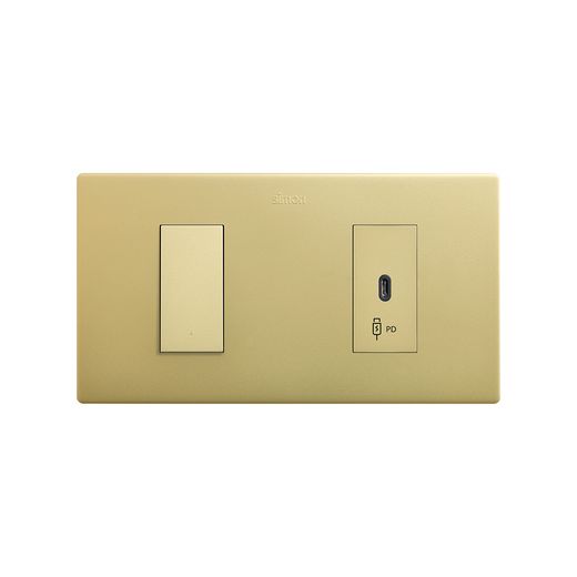 Cargador USB C 20W Power Delivery bronce