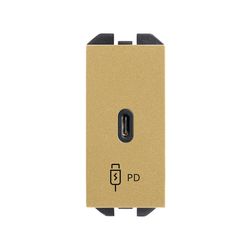 Cargador USB C 20W Power Delivery oro