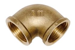 Codo hembra-hembra de 3/4"