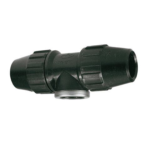 Derivación te rosca hembra de 1" para tubo de 32mm