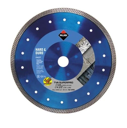 Disco diamante material duro TURBO VIPER TVA-125 SUPERPRO
