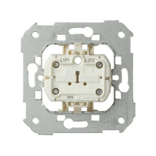 Interruptor bipolar 16 AX 250V~ con sistema de embornamiento a tornillo