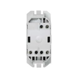 Interruptor para persianas de tecla estrecha con 3 posiciones cobre