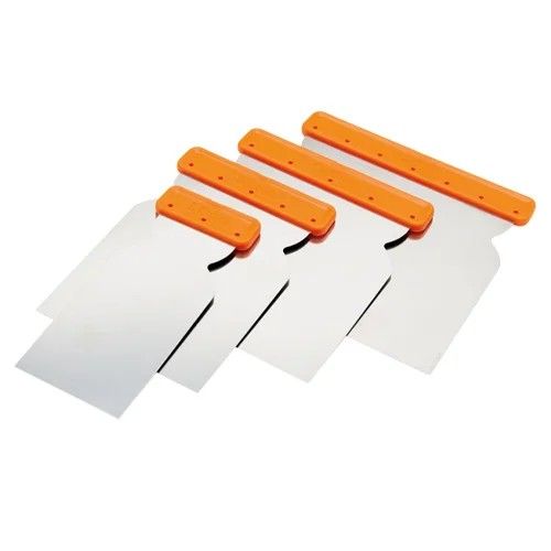 Juego de espátulas de carrocero en acero inoxidable