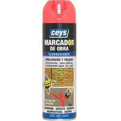 Marcador obra rojo 500ml