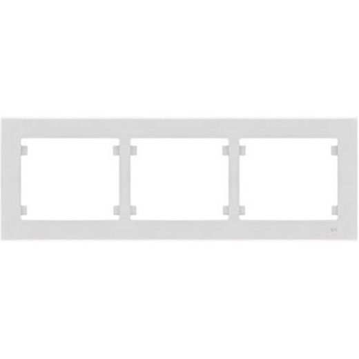 Marco 3 elementos blanco Iris Plus