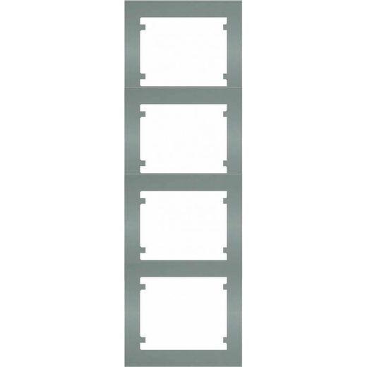 Marco 4 elementos vertical aluminio mercurio