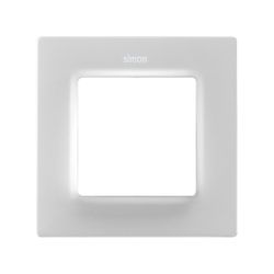 Marco de 1 elemento blanco mate Simon 82 Concept