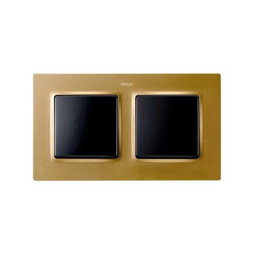 Marco de 2 elementos oro Simon 82 Concept