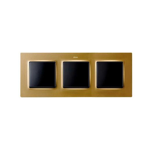 Marco de 3 elementos oro Simon 82 Concept