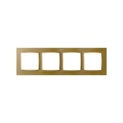 Marco de 4 elementos oro Simon 82 Concept