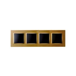 Marco de 4 elementos oro Simon 82 Concept