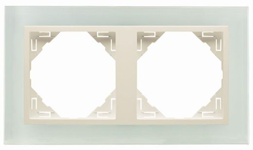 Marco doble cristal/perla