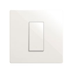 Marco estética mínima para 1 elemento blanco