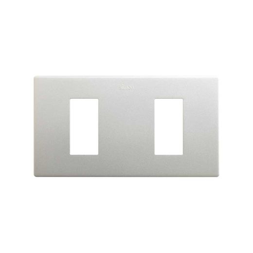 Marco estética mínima para 2 elementos aluminio