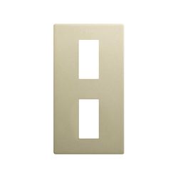 Marco estética mínima vertical para 2 elementos cava