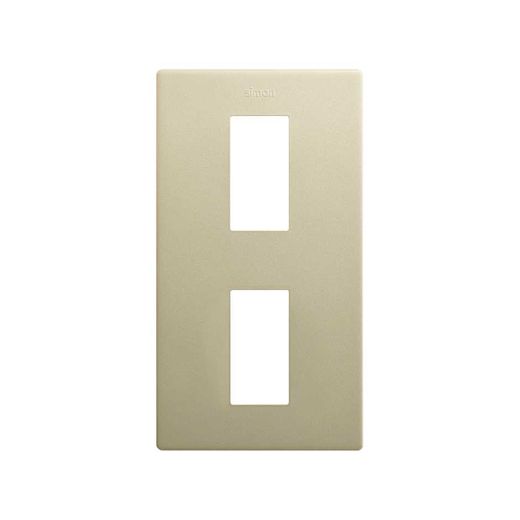 Marco estética mínima vertical para 2 elementos cava