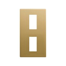 Marco estética mínima vertical para 2 elementos oro