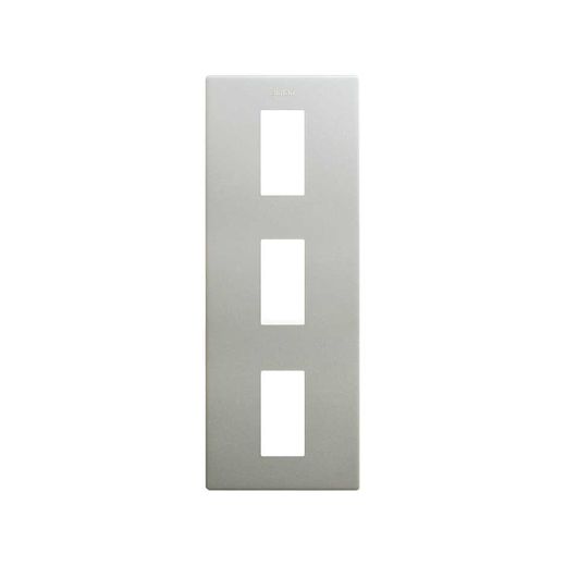 Marco estética mínima vertical para 3 elementos aluminio