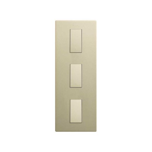 Marco estética mínima vertical para 3 elementos cava