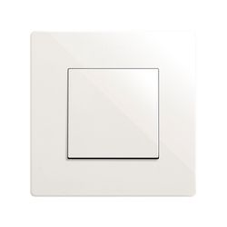 Marco para 1 elemento blanco
