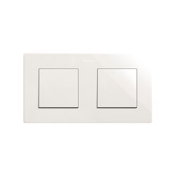 Marco para 2 elementos blanco