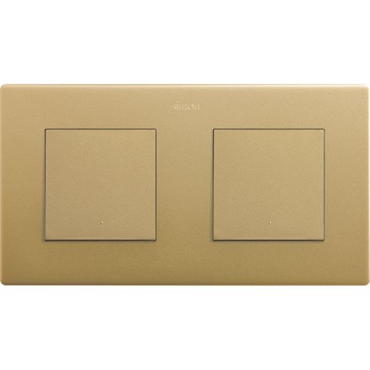 Marco para 2 elementos oro