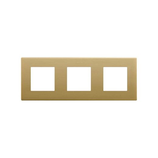 Marco para 3 elementos oro
