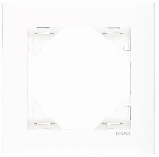 Marco simple blanco