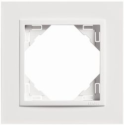 Marco simple blanco/blanco
