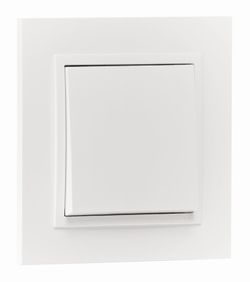 Marco simple blanco/blanco