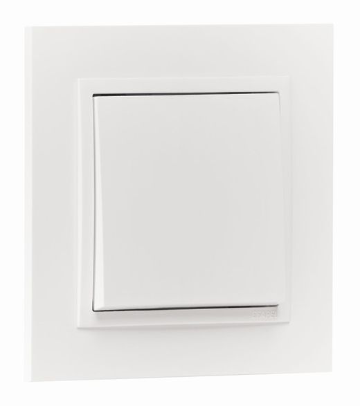 Marco simple blanco/blanco