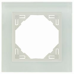 Marco simple cristal/hielo