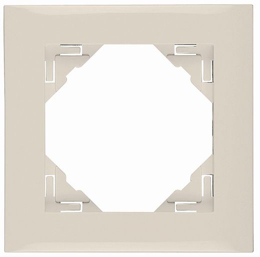 Marco simple marfil