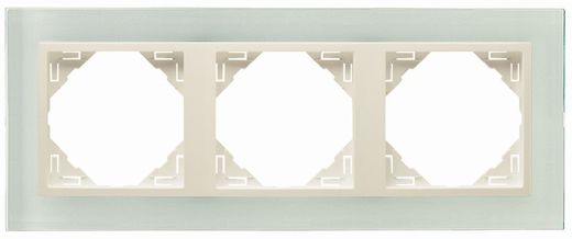 Marco triple cristal/perla