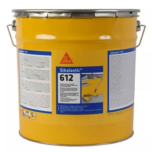 Membrana líquida impermeablilizante a base de poliuretano, monocomponente Sikalastic®-612 de 21,3 kilos