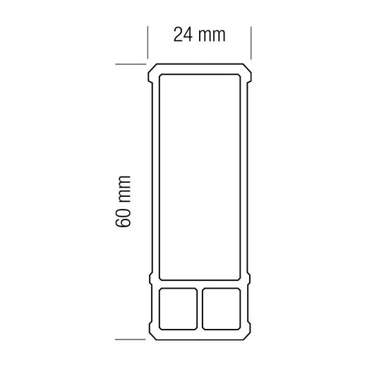 Nivel flash XL 2 burbujas 60 cms
