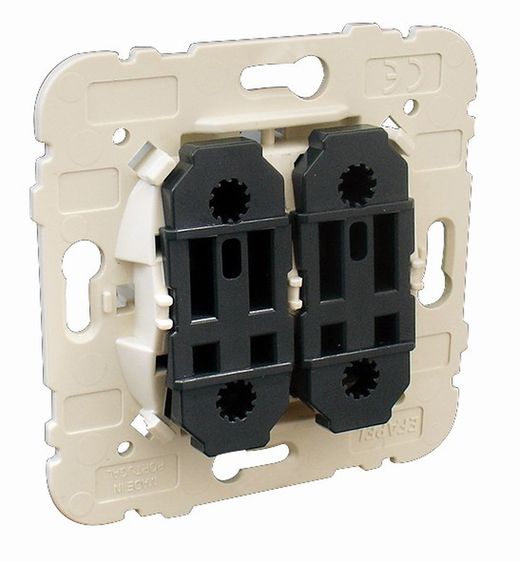 Pulsador luminoso + conmutador luminoso