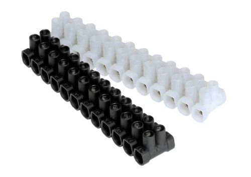 Regleta de conexión en poliamida de 10mm²
