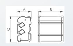 Repartidor modular Promet-dis5 3+N 160A